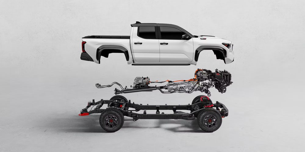 2025 Toyota Tacoma TNGA-F Chassis