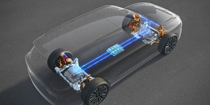AITO M9's All-Aluminum Alloy Chassis