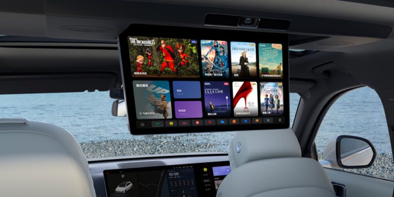 Li Auto L7 15.7-inch LCD dual screen + rear cabin entertainment screen