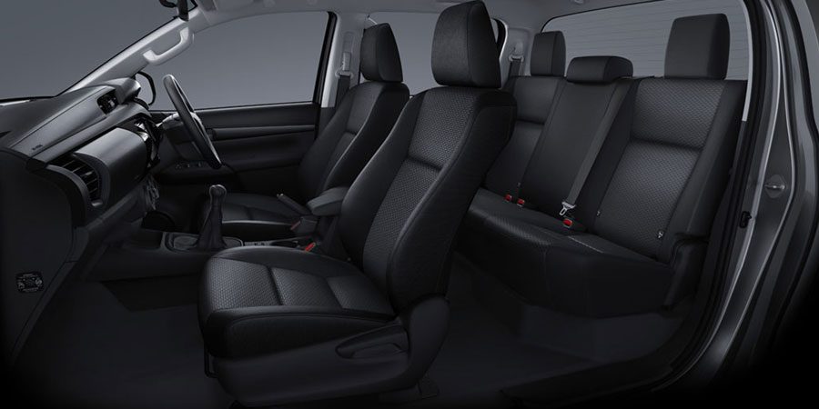 Toyota Hilux Truck Interior Shot