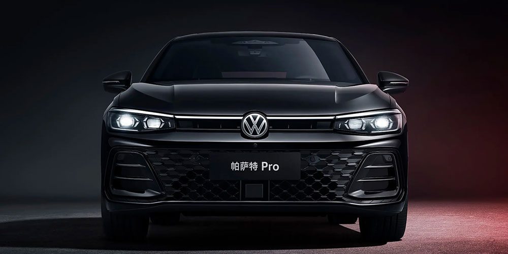 Élévation avant d'une Volkswagen Passat d'occasion