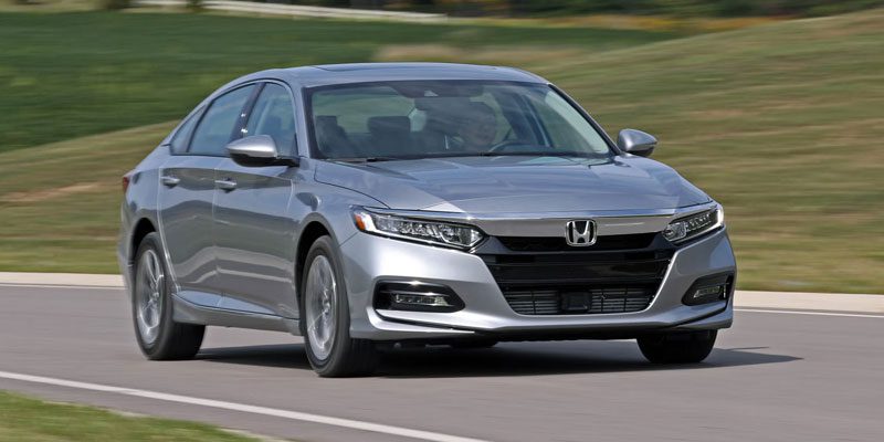 2018 Honda Accord driving perspective