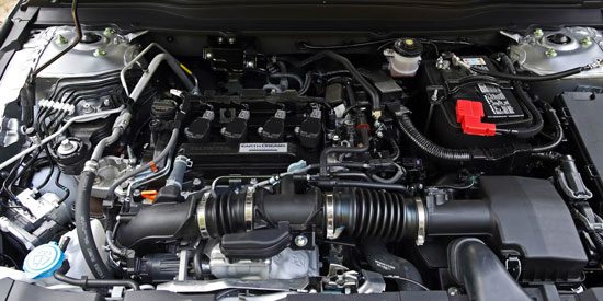 2018 Honda Accord engine compartment