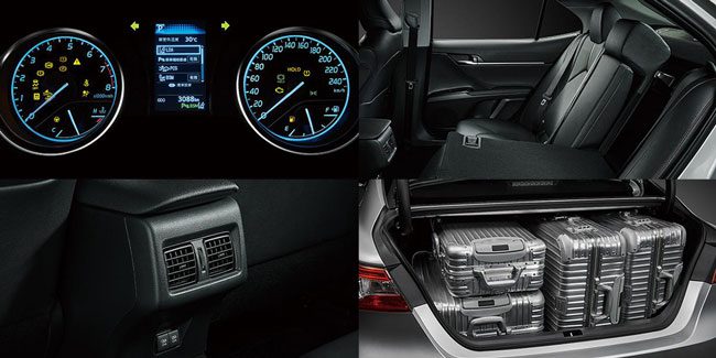 2019 Toyota Camry interior configuration