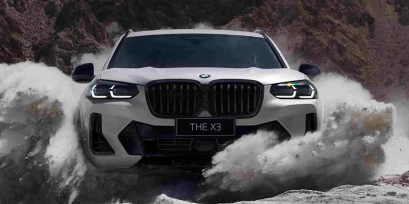 2022 BMW X3 Front Elevation