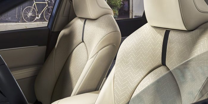 2023 Toyota Camry front seat details