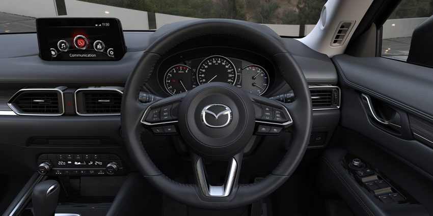 2025 Mazda CX-5 steering wheel