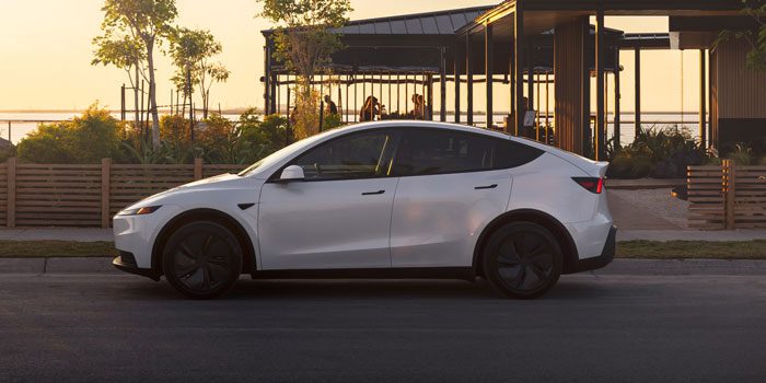 2025 Tesla Model Y Profile Shot