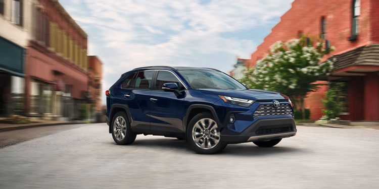 2025 Toyota RAV4 Front Three-Quarter
