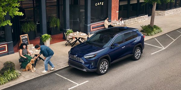 2025 Toyota RAV4 High Angle Shot