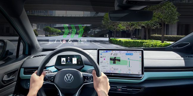 2025 Volkswagen ID.4 AR HUD Smart Navigation