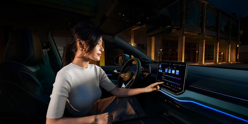 2025 Volkswagen ID.4 Ambient Lighting with Multiple Themes