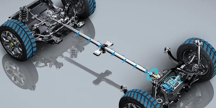 Jetour T2 XWD (X Wheel Drive)Fully automatic intelligently switching between 2WD and 4WD