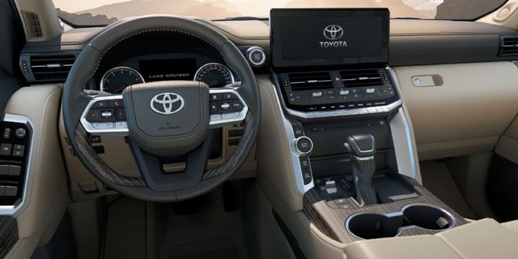 Toyota Land Cruiser Interior Shot