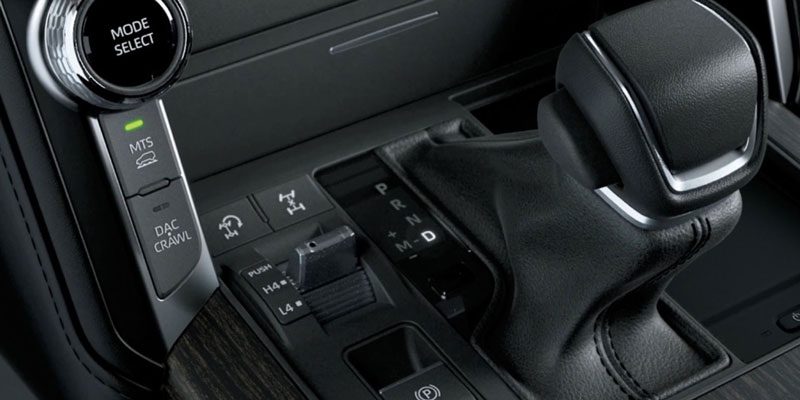 Toyota Land Cruiser gear shift