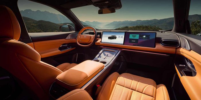 Xpeng G9 Interior Shot