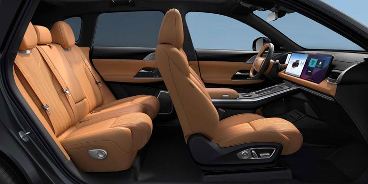 Xpeng G9 Seating Layout