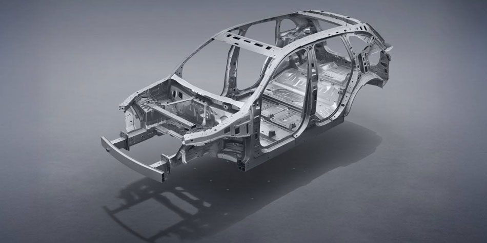 Xpeng G9 Steel-Aluminum Hybrid Frame