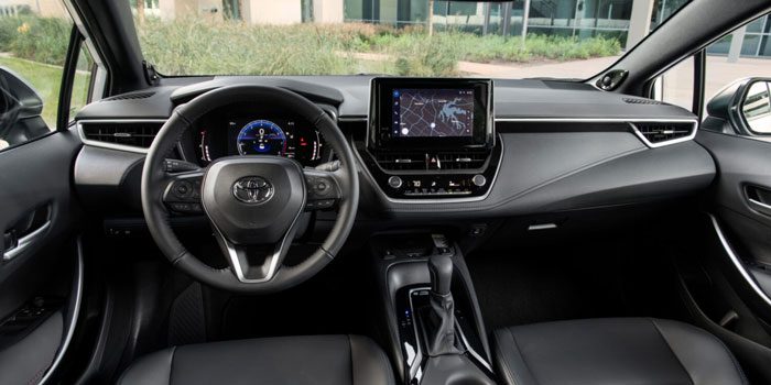 2024 Toyota Corolla XSE Interior Shot