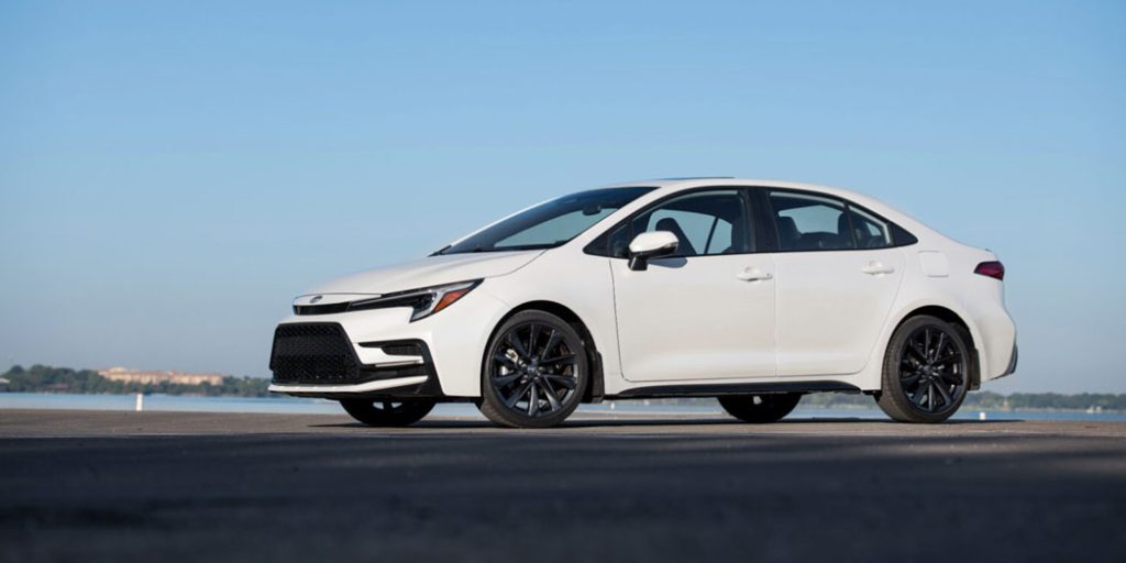 2024 Toyota Corolla XSE Profile Shot