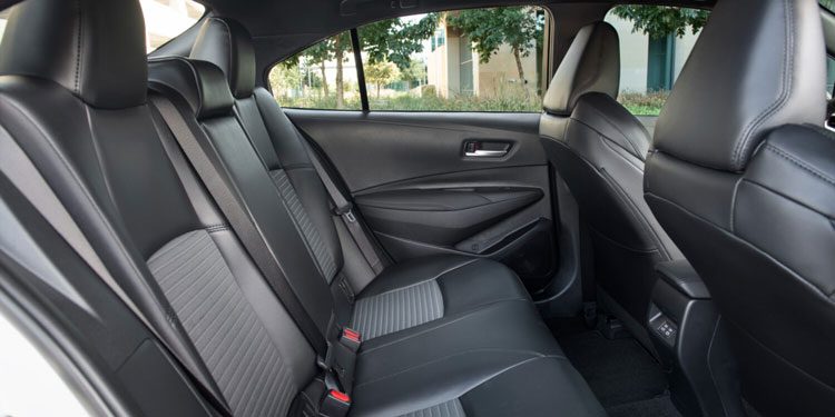 2024 Toyota Corolla XSE Rear Seats