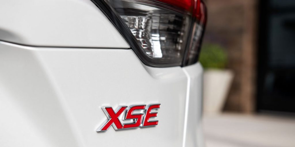 2024 Toyota Corolla XSE rear XSE badge