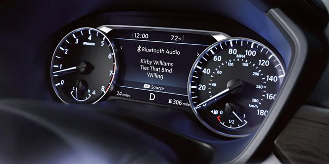 2025 Nissan Altimas 7-inch drive assist display