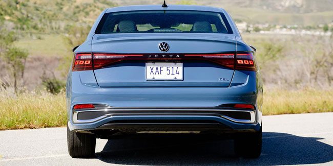 2025 Volkswagen Jetta Rear Elevation