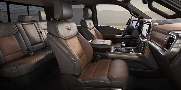 2026 Ford F-150 Platinum Interior Shot
