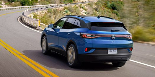 2026 VW ID 4 Rear Three-Quarter