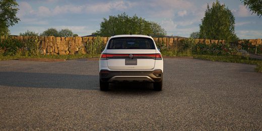 2026 Volkswagen Taos Rear Elevation