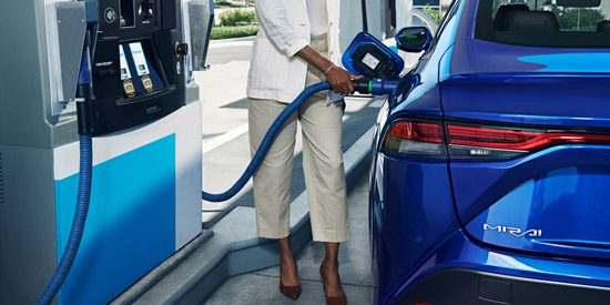 Toyota Mirai Hydrogen Refueling Station