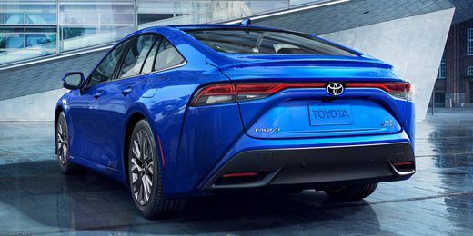Toyota Mirai Rear Three-Quarter