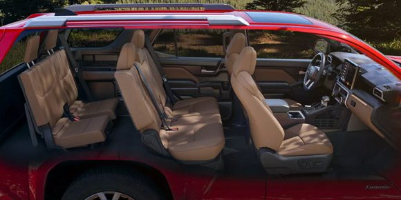 2026 4Runner Seating Layout