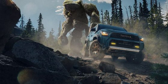 Close-up of the front of the 2026 4Runner