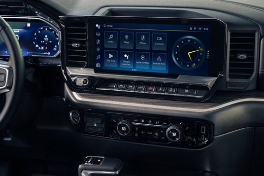 Driver Information Center of the 2026 Chevrolet Silverado LD
