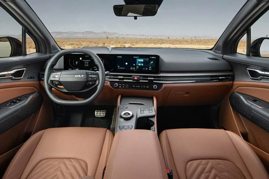 Interior view of the 2026 Kia Sportage
