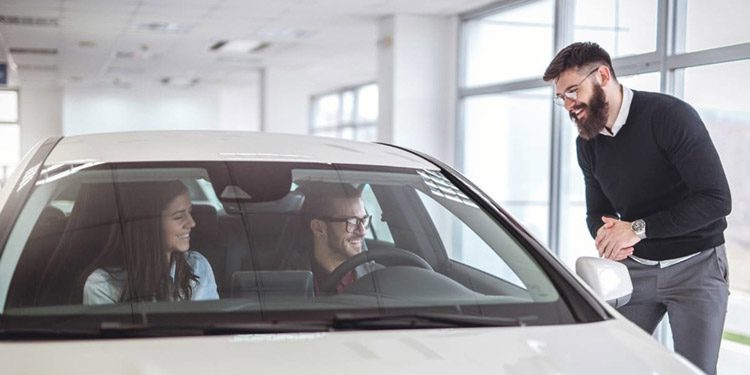View the interior of the car before purchase