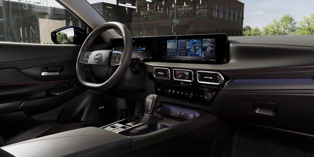 2026 Nissan Sentra interior view highlighting premium interior high quality design.