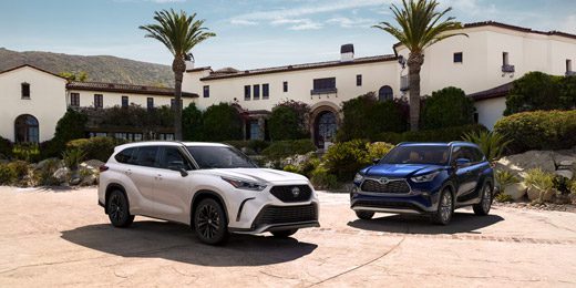 2026 Toyota Highlander XsE and Hybrid Platinum