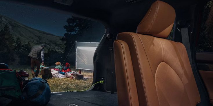2026 Toyota Highlander trunk