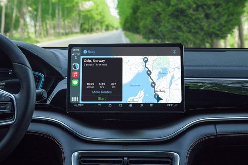 Intelligent route planning for car navigation