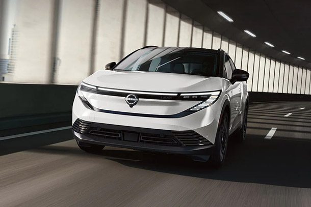 Interior view of the all-new 2026 Nissan LEAF