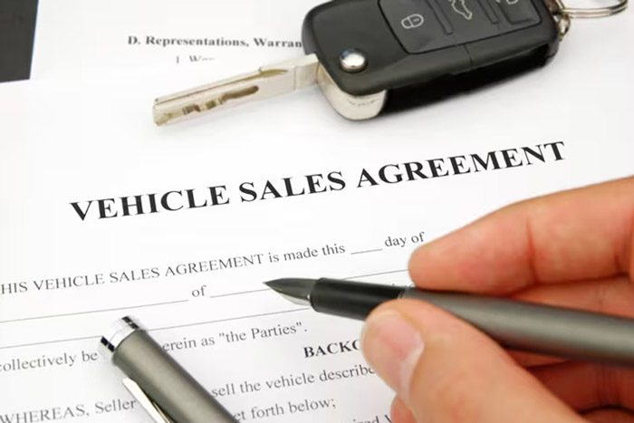 Vehicle Sales Agreement