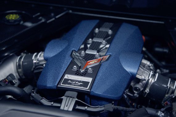 2026 Chevrolet Corvette ZR1 twin-turbocharged engine