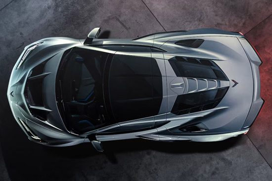 2026 Chevrolet Corvette ZR1X High Angle Shot