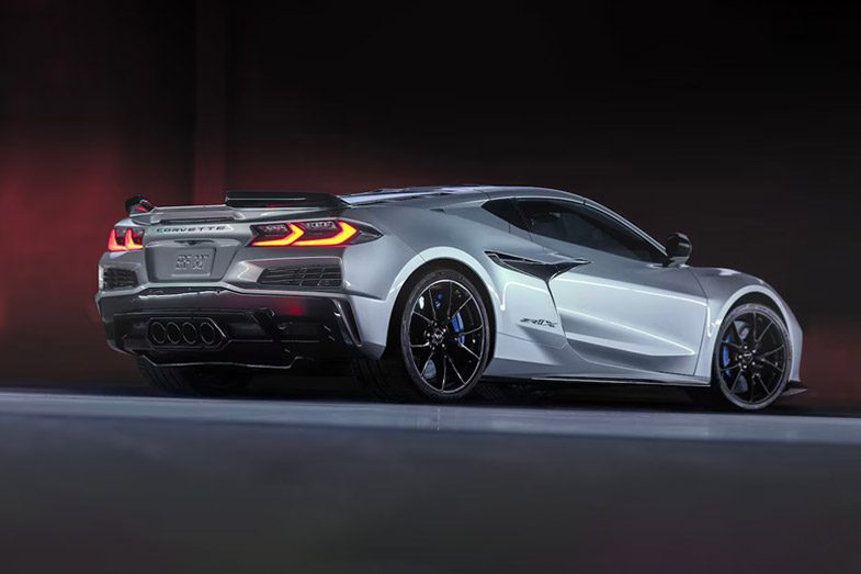 2026 Chevrolet Corvette ZR1X Rear Three-Quarter
