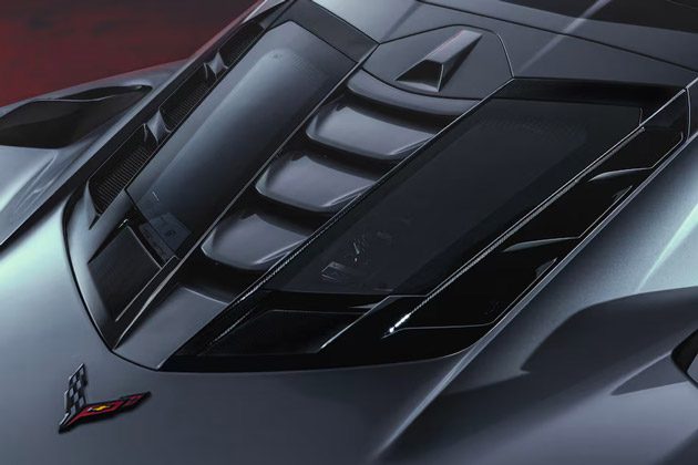 Bird-Eye View of the Roof of the 2026 Chevy Corvette ZR1X