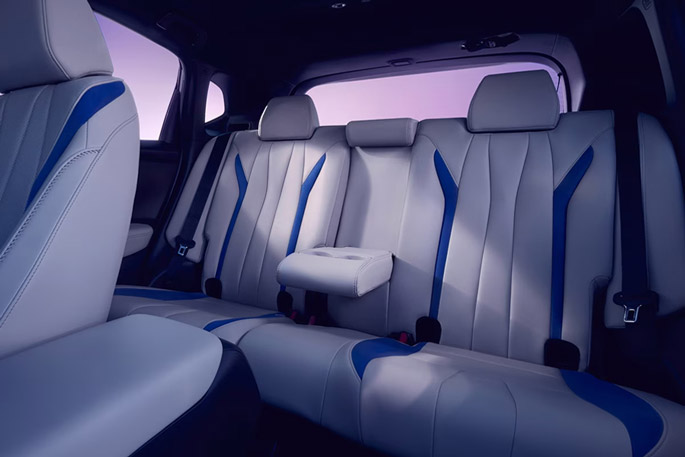 2026 Acura ADX rear seat space