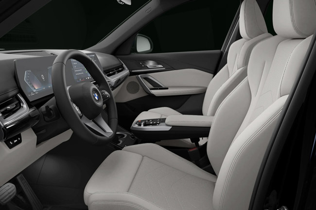 2026 BMW X1 front passenger space